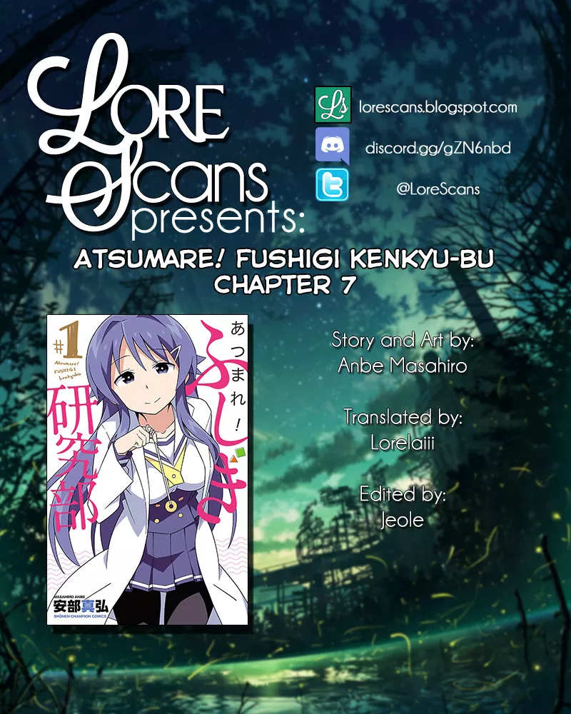 Read Atsumare! Fushigi Kenkyu-bu Chapter 7 - The Mystery of Motivation Online