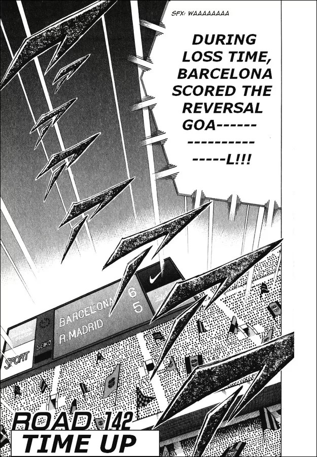 Read Captain Tsubasa Road to 2002 Chapter 142 - Time Up Online