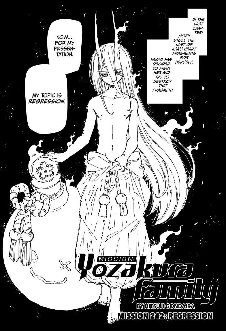 Read Mission: Yozakura Family Chapter 242 Online