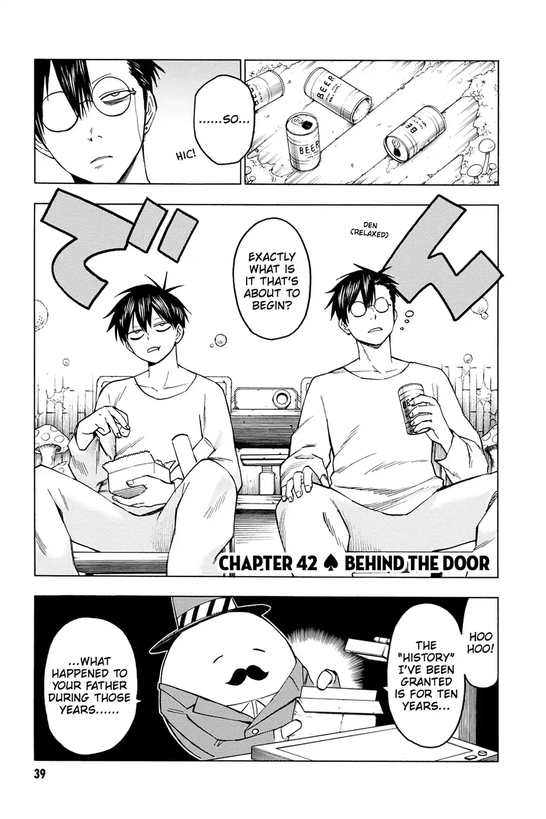 Read Blood Lad Chapter 42 - Behind the Door Online