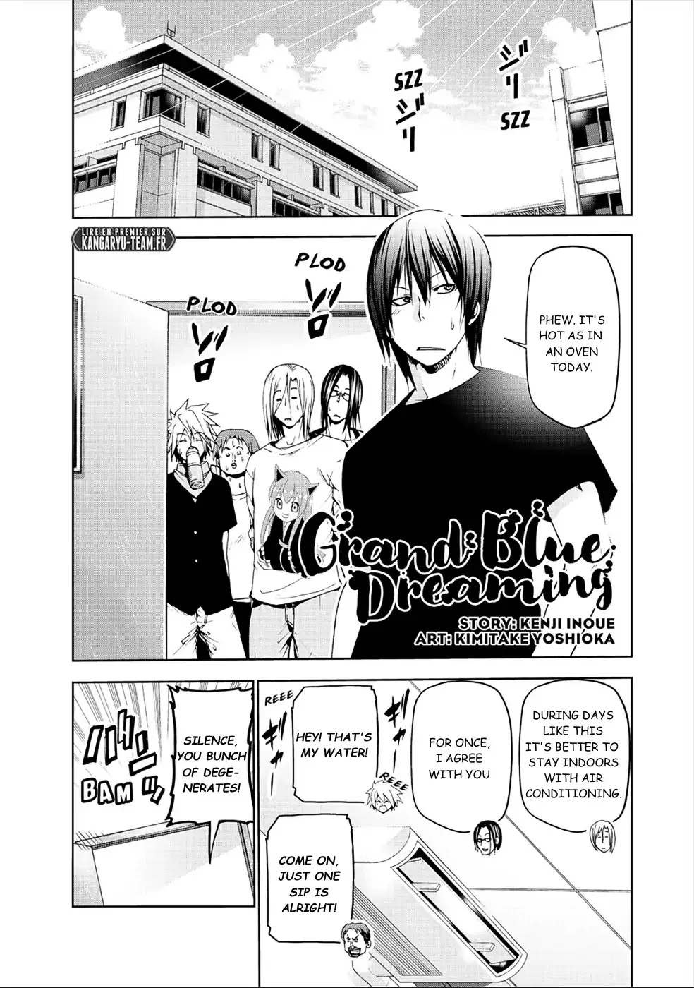 Read Grand Blue Chapter 55.5 - The Great Escape Online