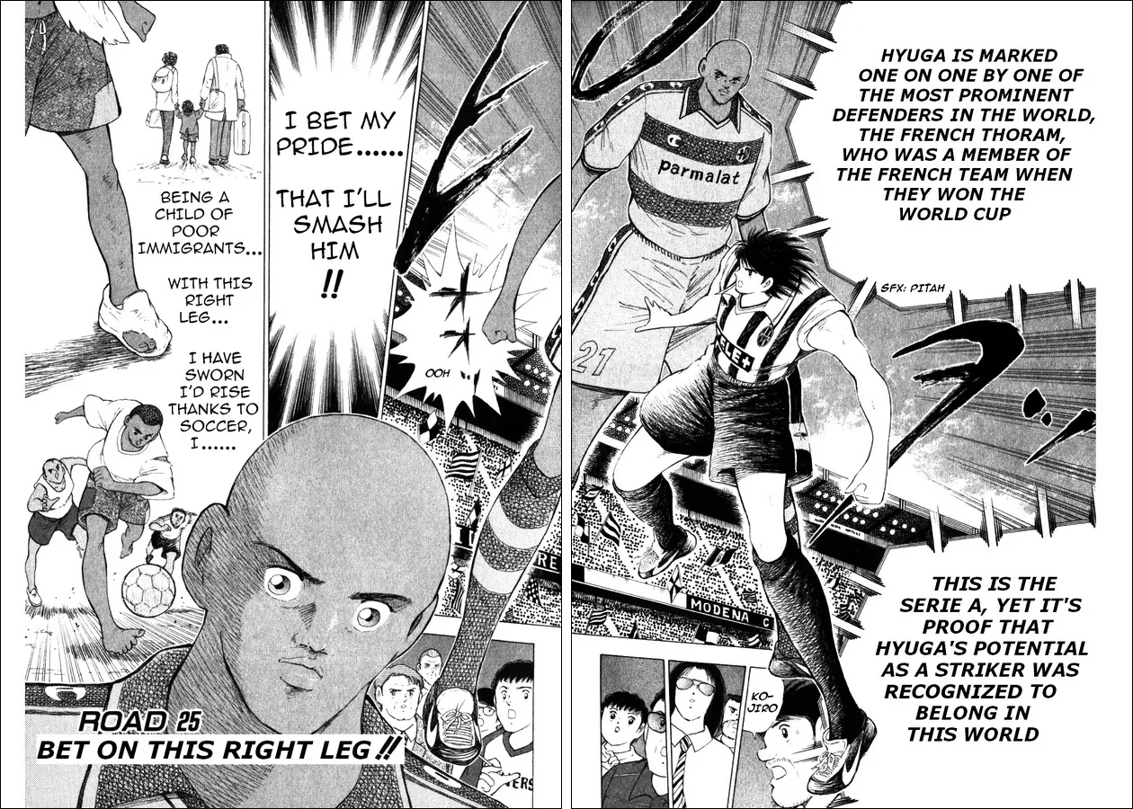 Read Captain Tsubasa Road to 2002 Chapter 25 - Bet on This Right Leg Online