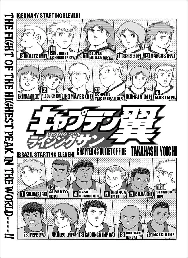 Read Captain Tsubasa – Rising Sun Chapter 43 - Bullet of Fire Online