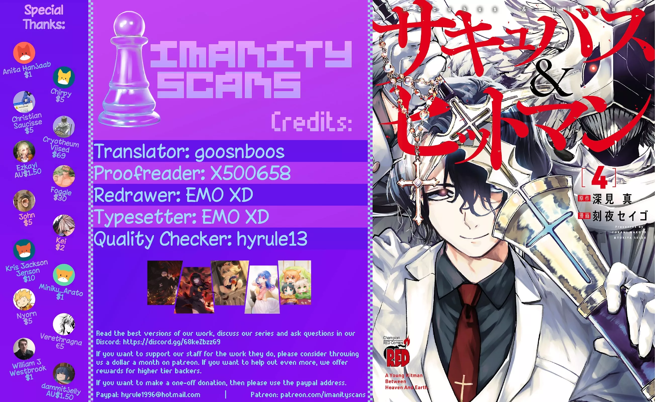 Read Succubus & Hitman Chapter 19 - Love for the Poor Little Lamb Who has a Contract with a Demon Online
