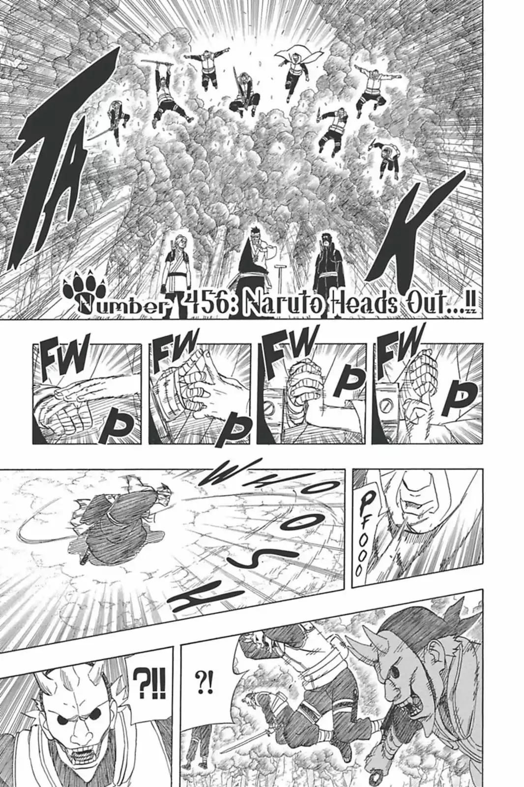 Read Naruto Chapter 456 - Naruto Heads Out...!! Online