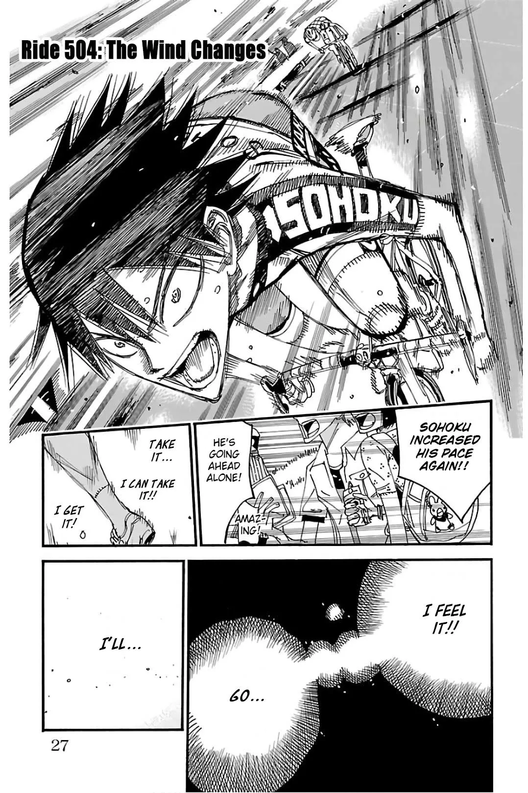 Read Yowamushi Pedal Chapter 504 - The Wind Changes Online