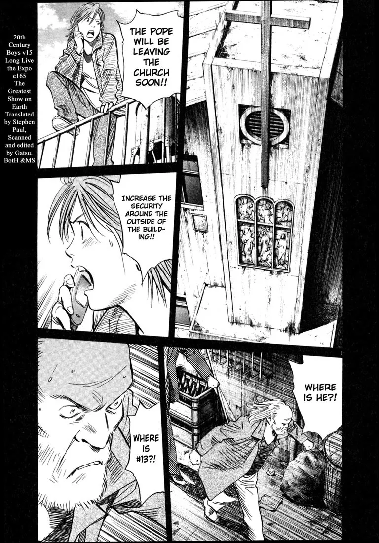 Read 20th Century Boys Chapter 165 - The Greatest Show on Earth Online