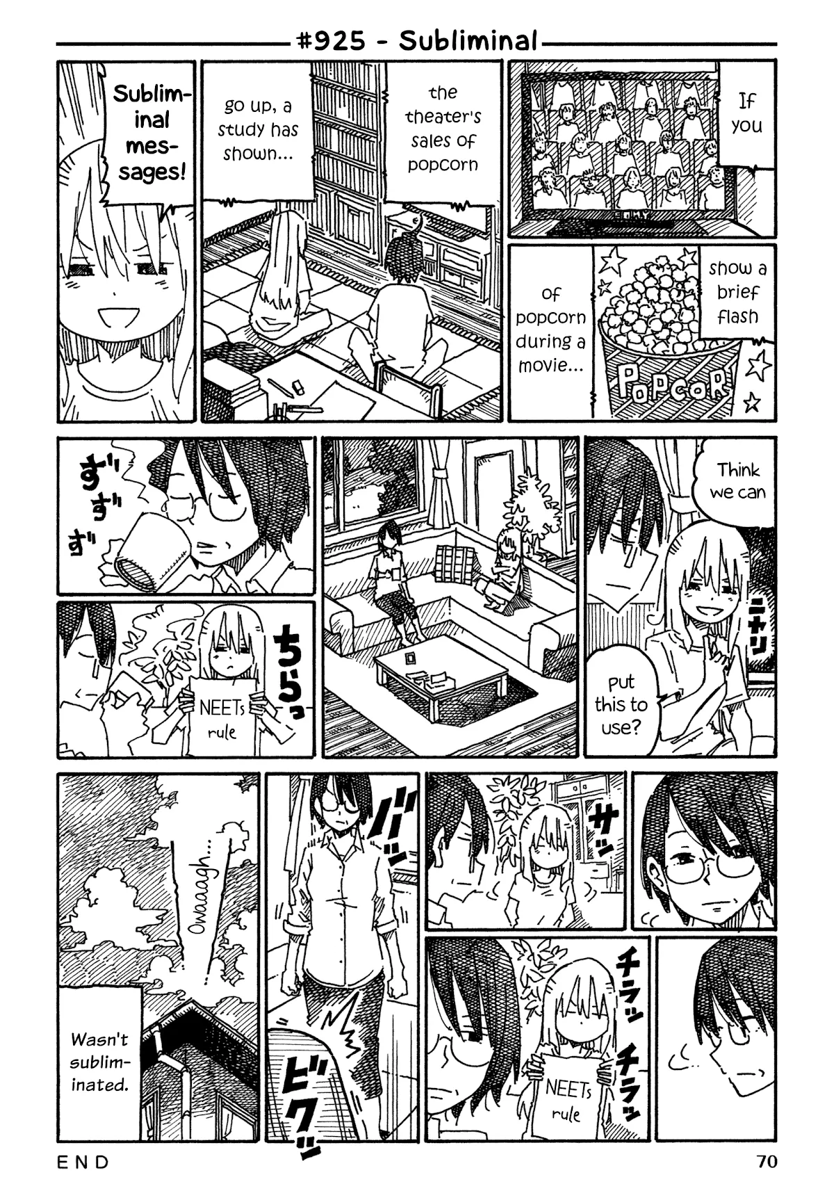 Read Hatarakanai Futari (The Jobless Siblings) Chapter 925 - Subliminal Online