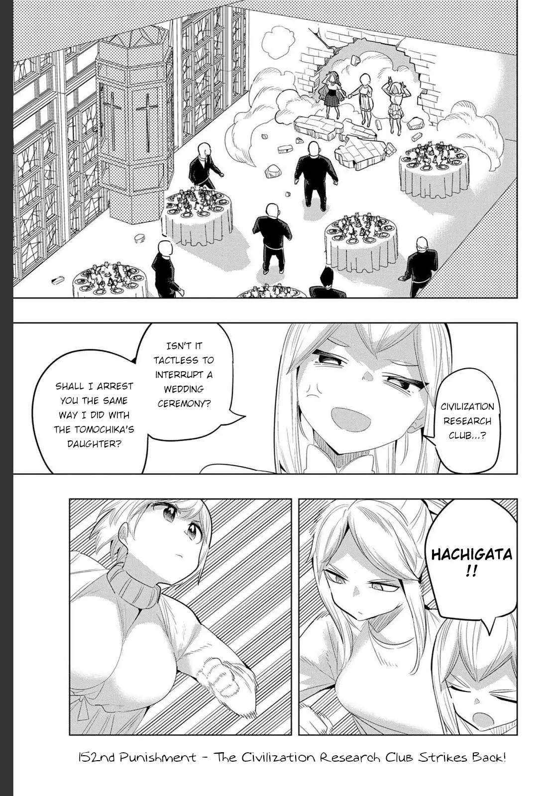 Read Houkago no Goumon Shoujo Chapter 152 - The Civilization Research Club Strikes Back! Online