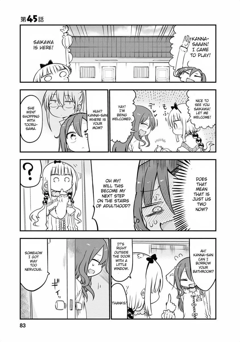 Read Kobayashi-san Chi no Maid Dragon Chapter 45 - Iruru and Saikawa Online