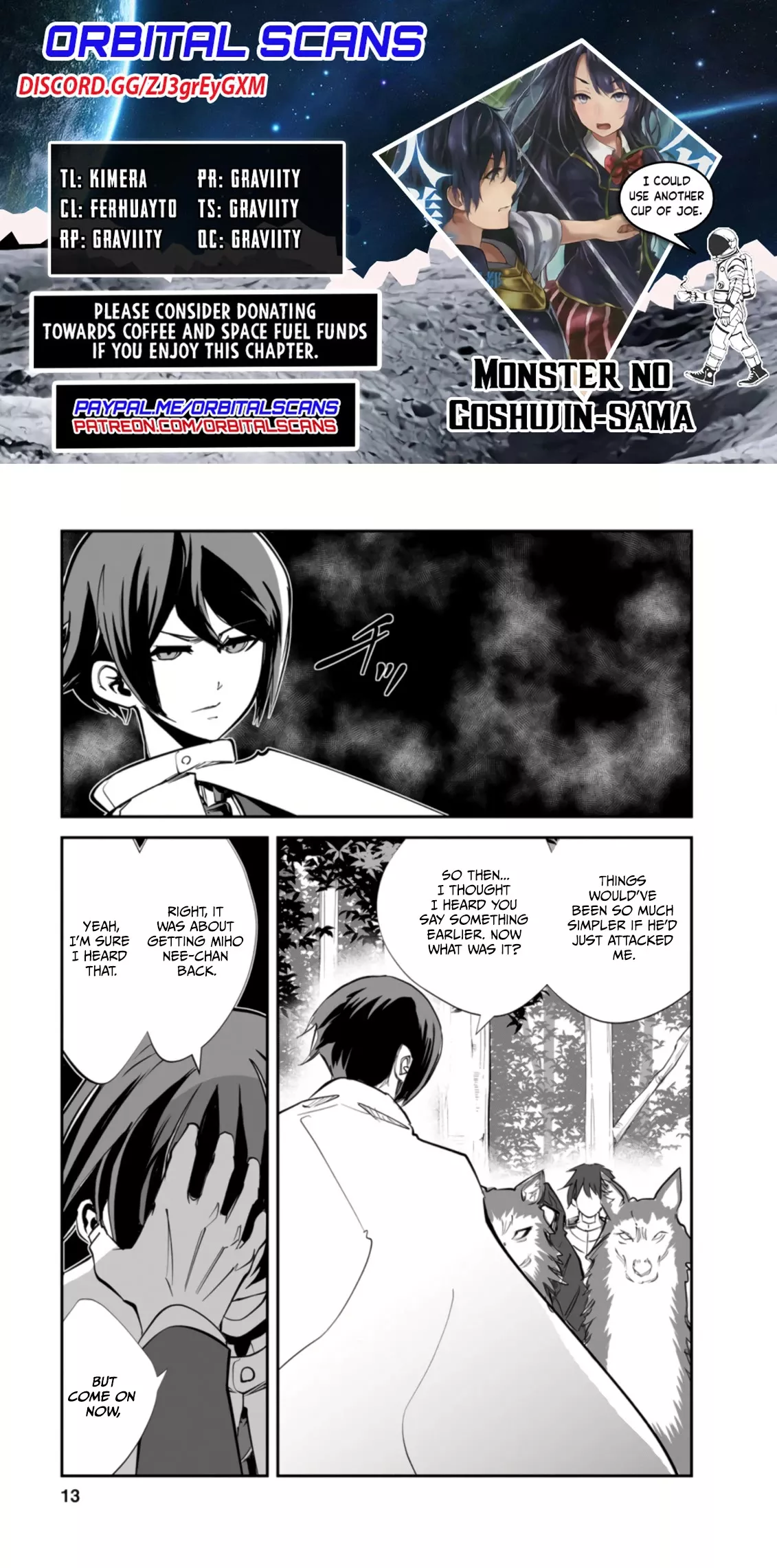 Read Monster no Goshujin-sama Chapter 46.2 Online