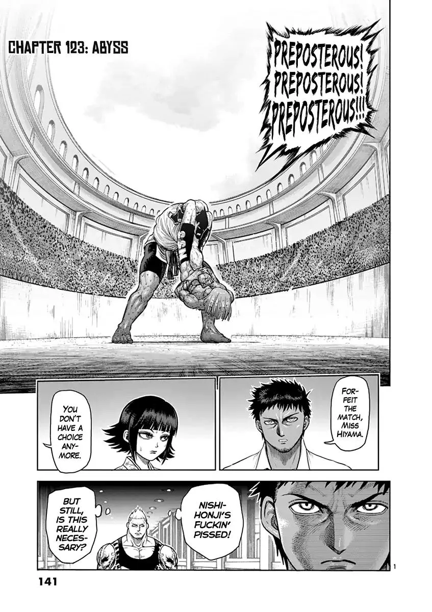 Read Kengan Ashura Chapter 123 Online