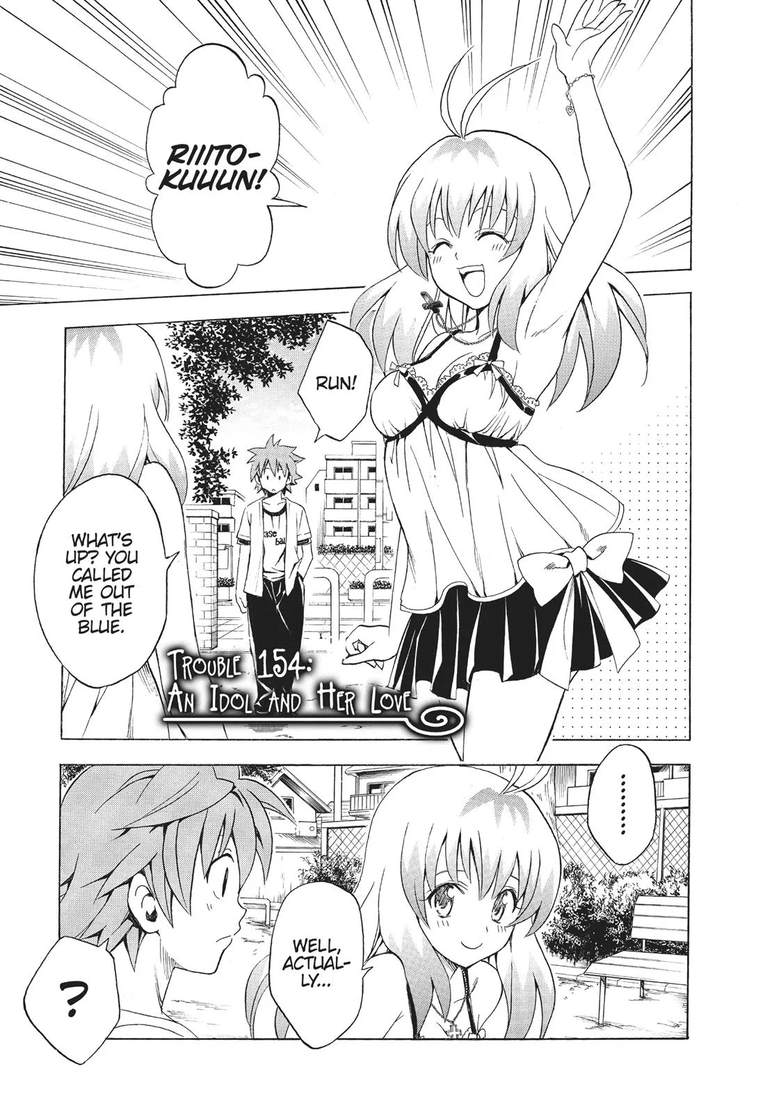 Read To Love Ru Chapter 154 Online