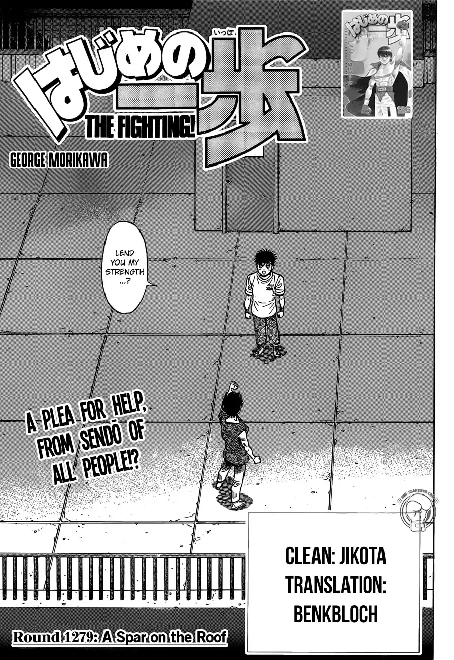 Read Hajime no Ippo Chapter 1279 - A Spar on the Roof Online