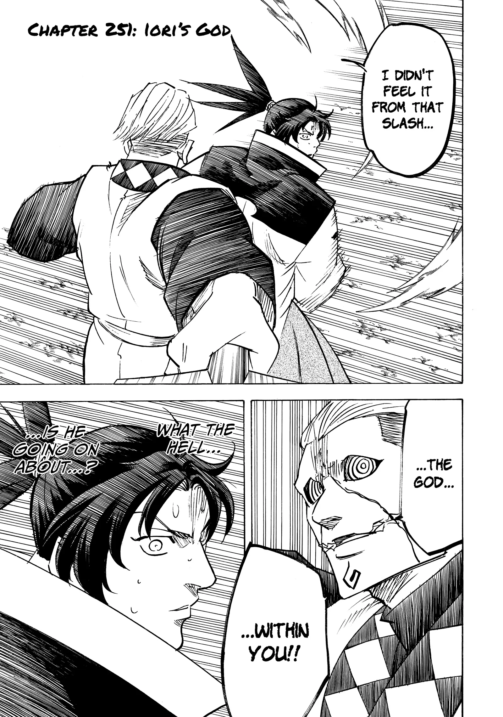 Read Gamaran: Shura Chapter 251 - Iori's God Online
