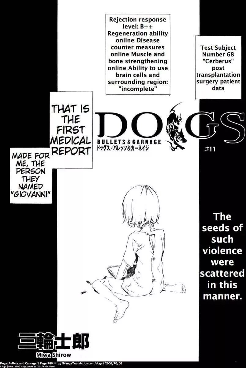 Read Dogs: Bullets & Carnage Chapter 11 Online