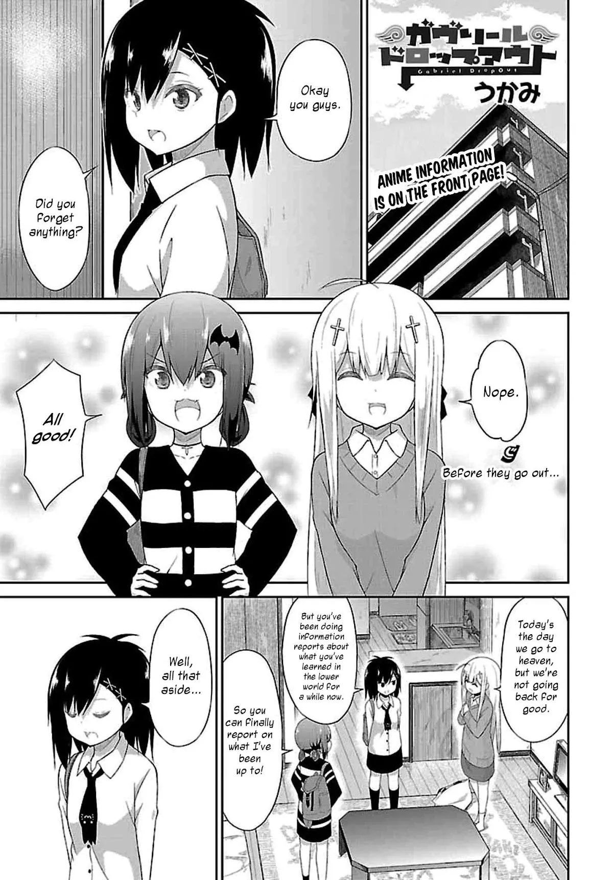 Read Gabriel Dropout Chapter 32 Online