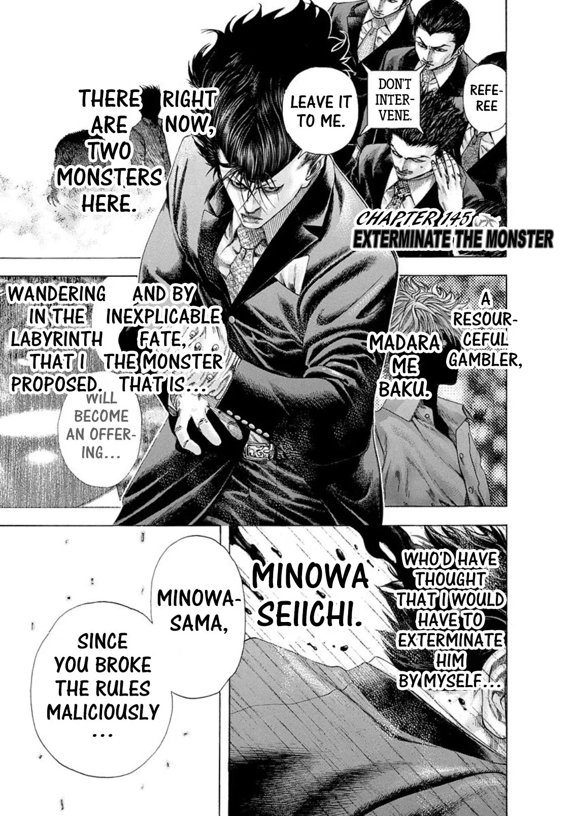 Read Usogui Chapter 145 - Exterminate the Monster Online