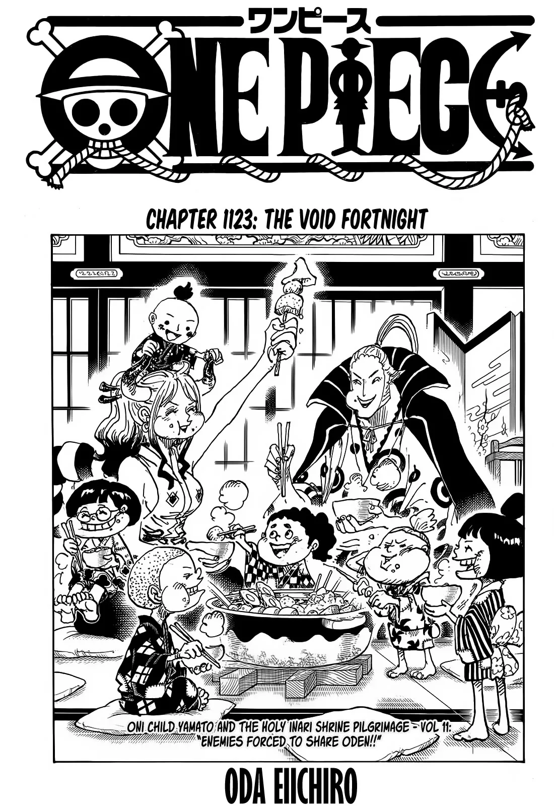 Read One Piece Chapter 1123 - The Void Fortnight Online