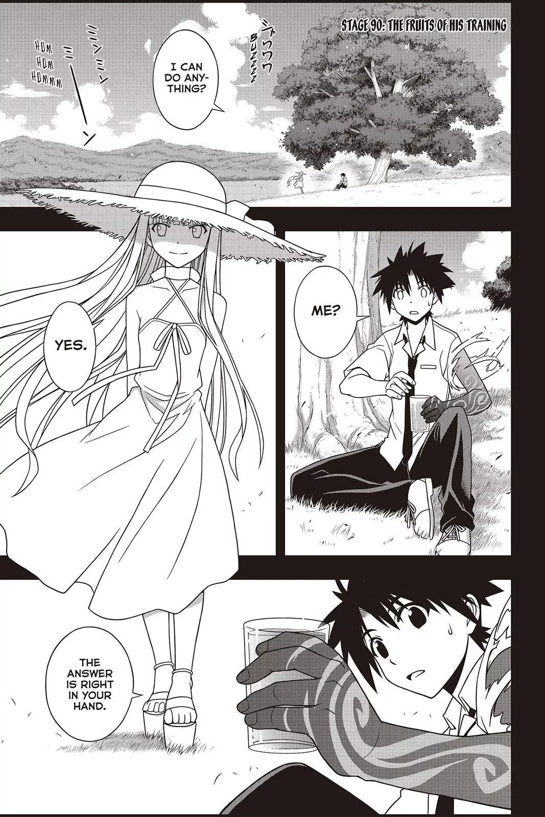 Read UQ HOLDER! Chapter 90 Online