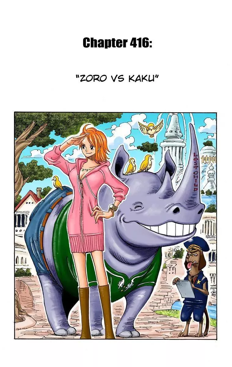 Read One Piece Chapter 416 - Zoro vs Kaku Online