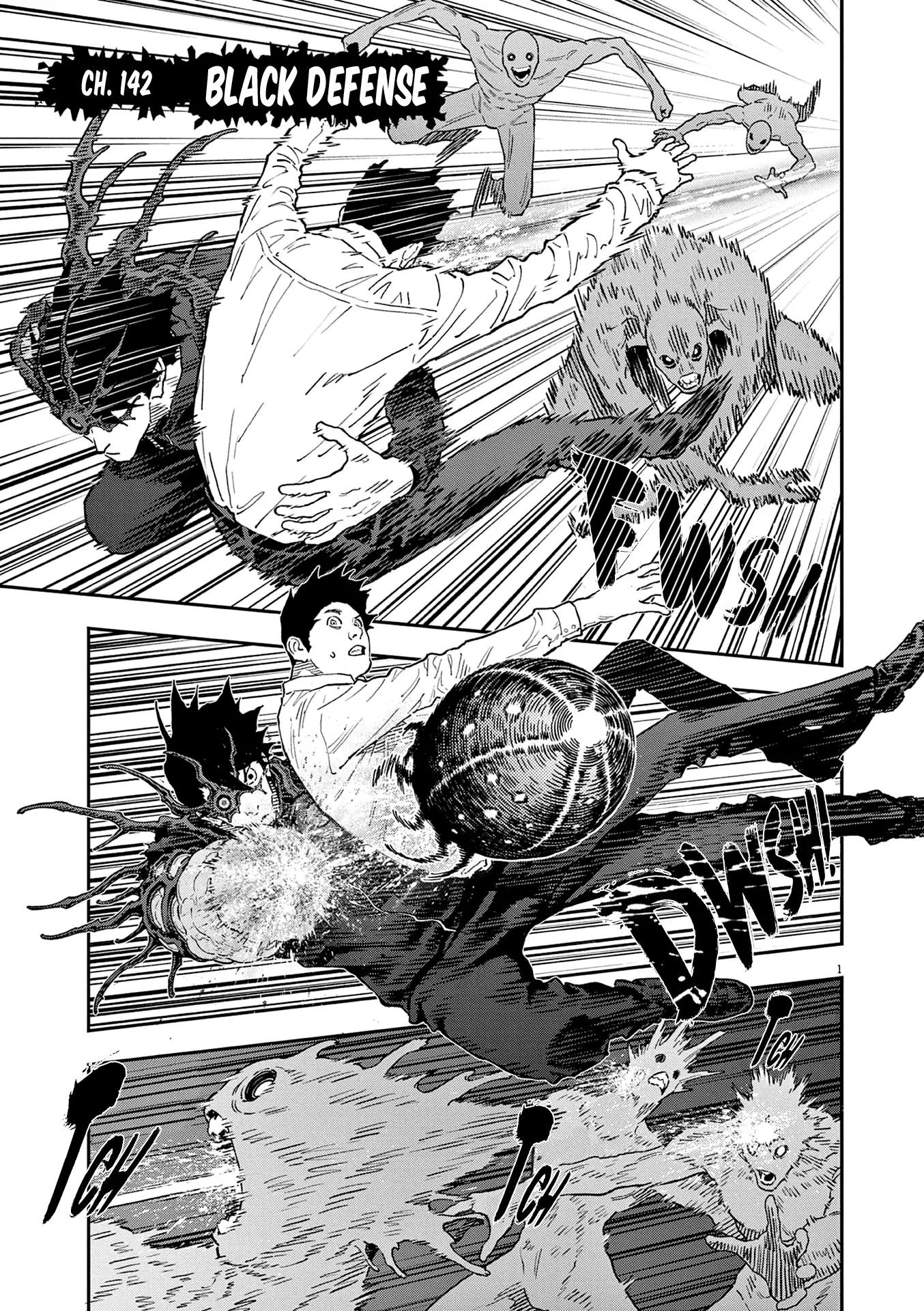 Read Jagaaaaaan Chapter 142 - Black Defense Online