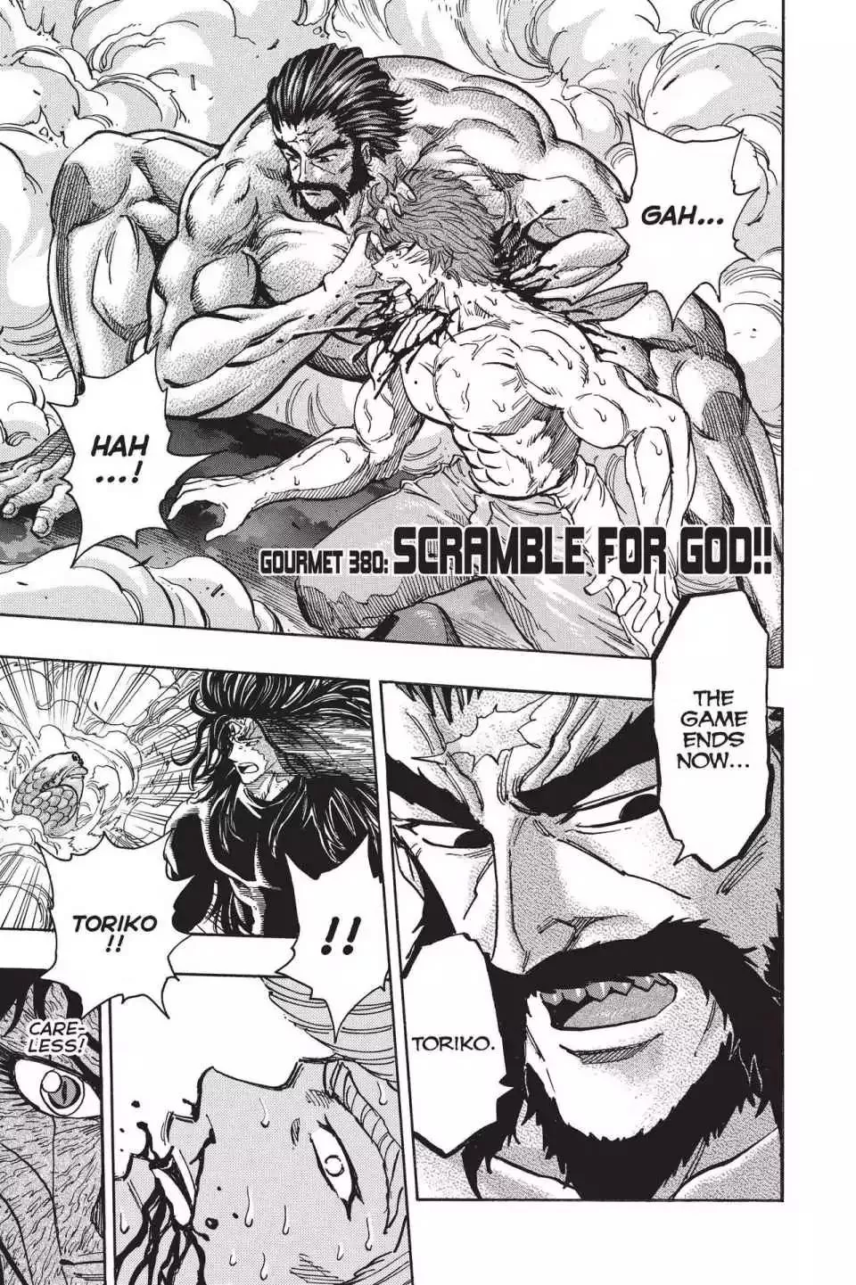 Read Toriko Chapter 380 - Vol.42 Gourmet 380: Scramble for God!! Online