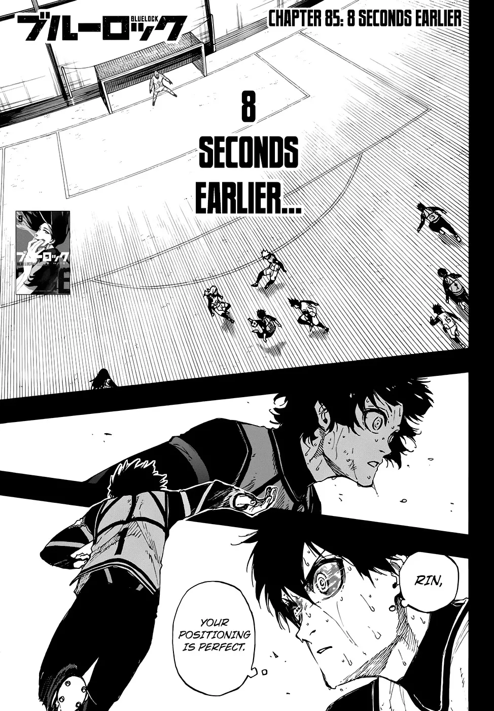 Read Blue Lock Chapter 85 - 8 Seconds Earlier Online