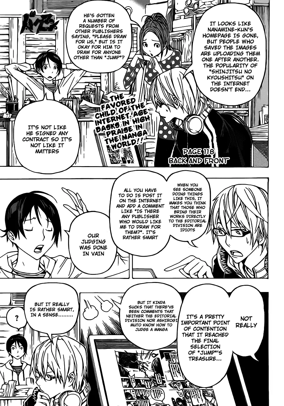 Read Bakuman Chapter 118 - Back and Front Online