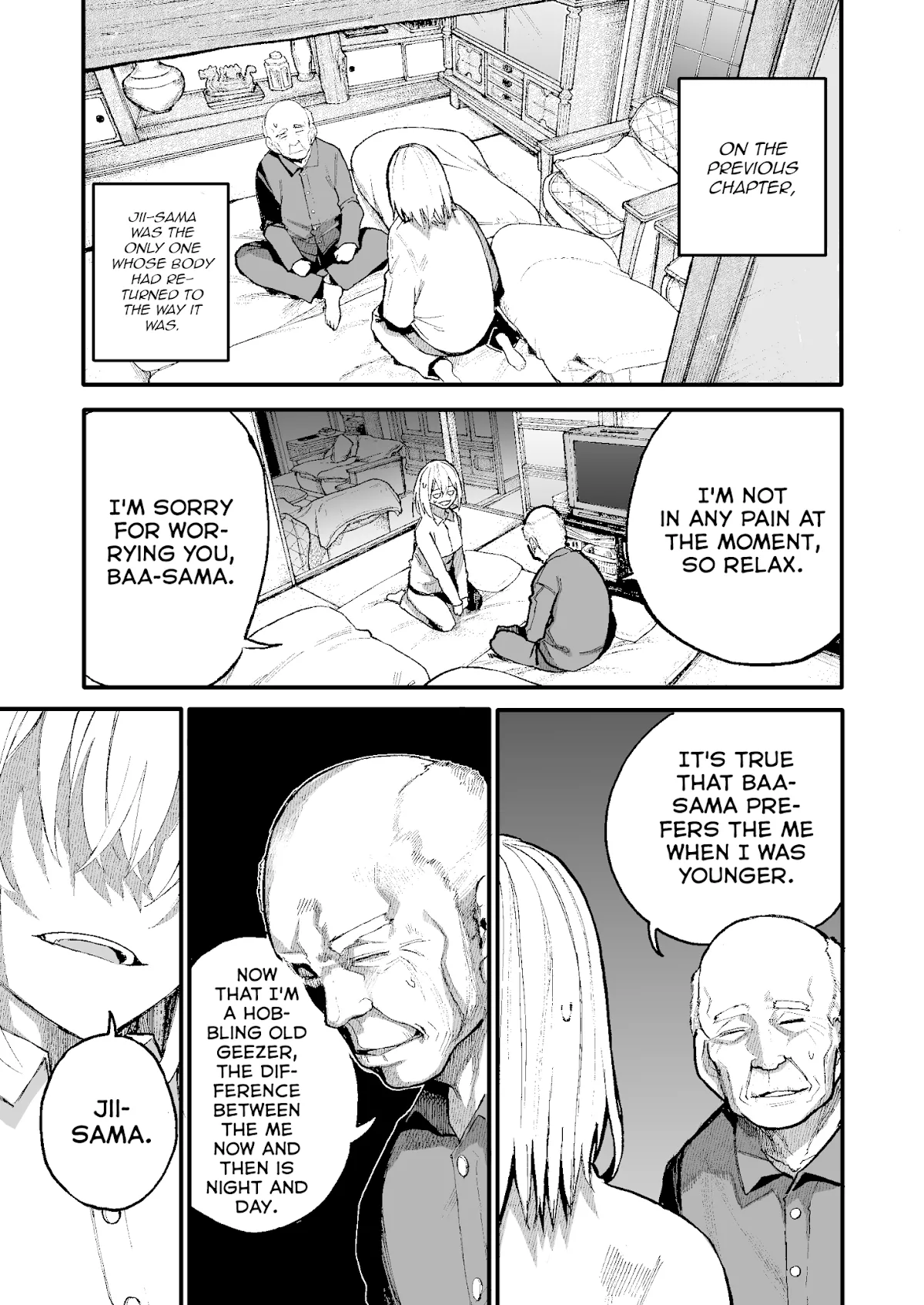 Read A Story About a Grandpa and Grandma Who Returned Back to Their Youth Chapter 47 - Determination Online