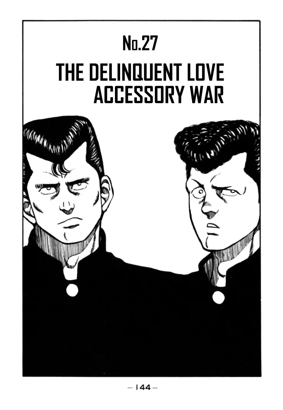 Read Be-Bop-Highschool Chapter 27 - The Delinquent Love Accessory War Online