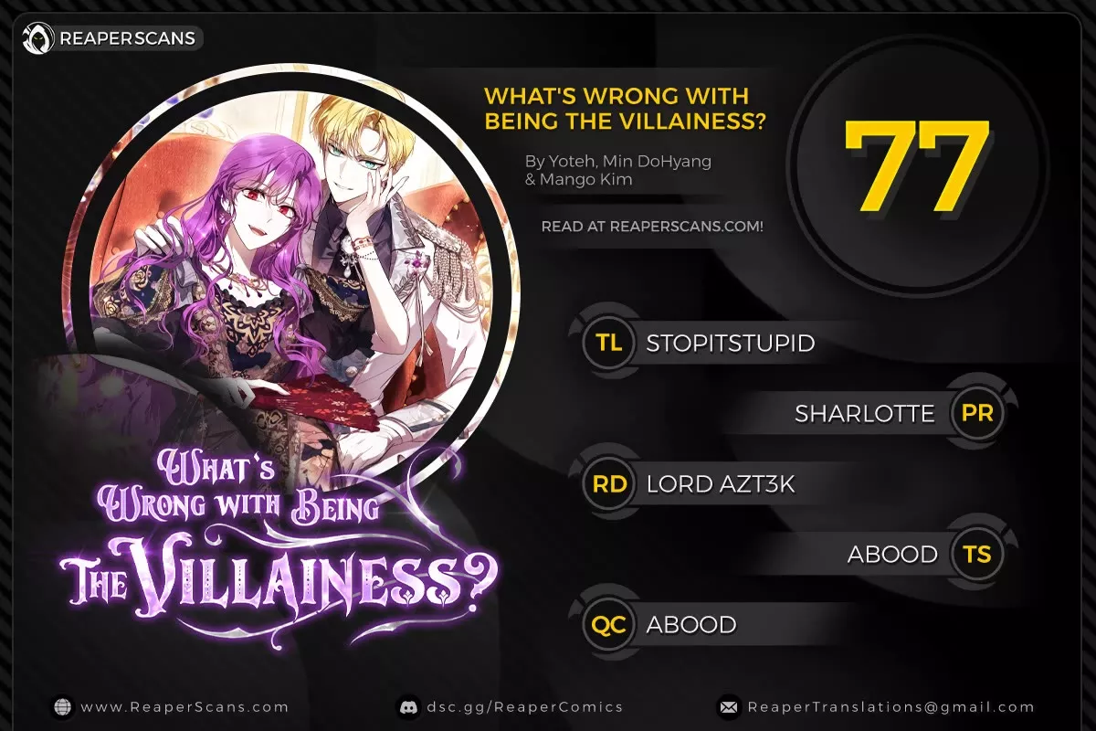 Read What’s Wrong with Being the Villainess? Chapter 77 Online