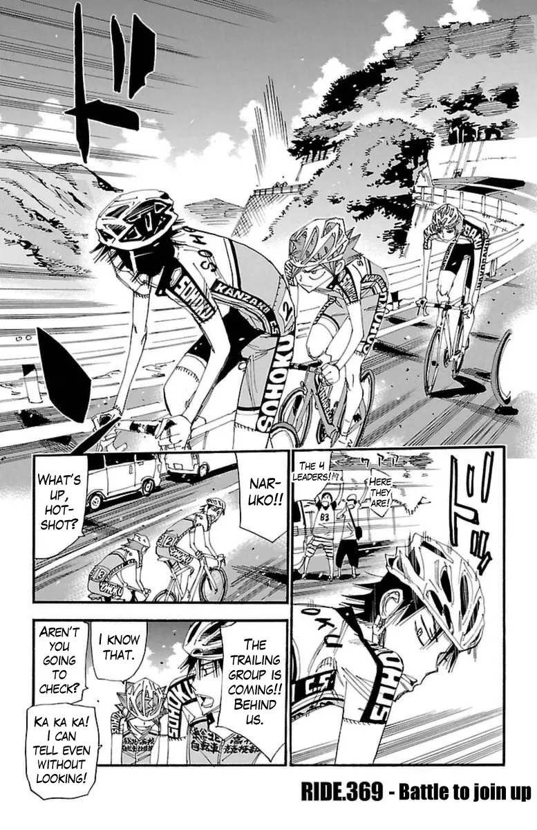 Read Yowamushi Pedal Chapter 369 - Battle to join up Online