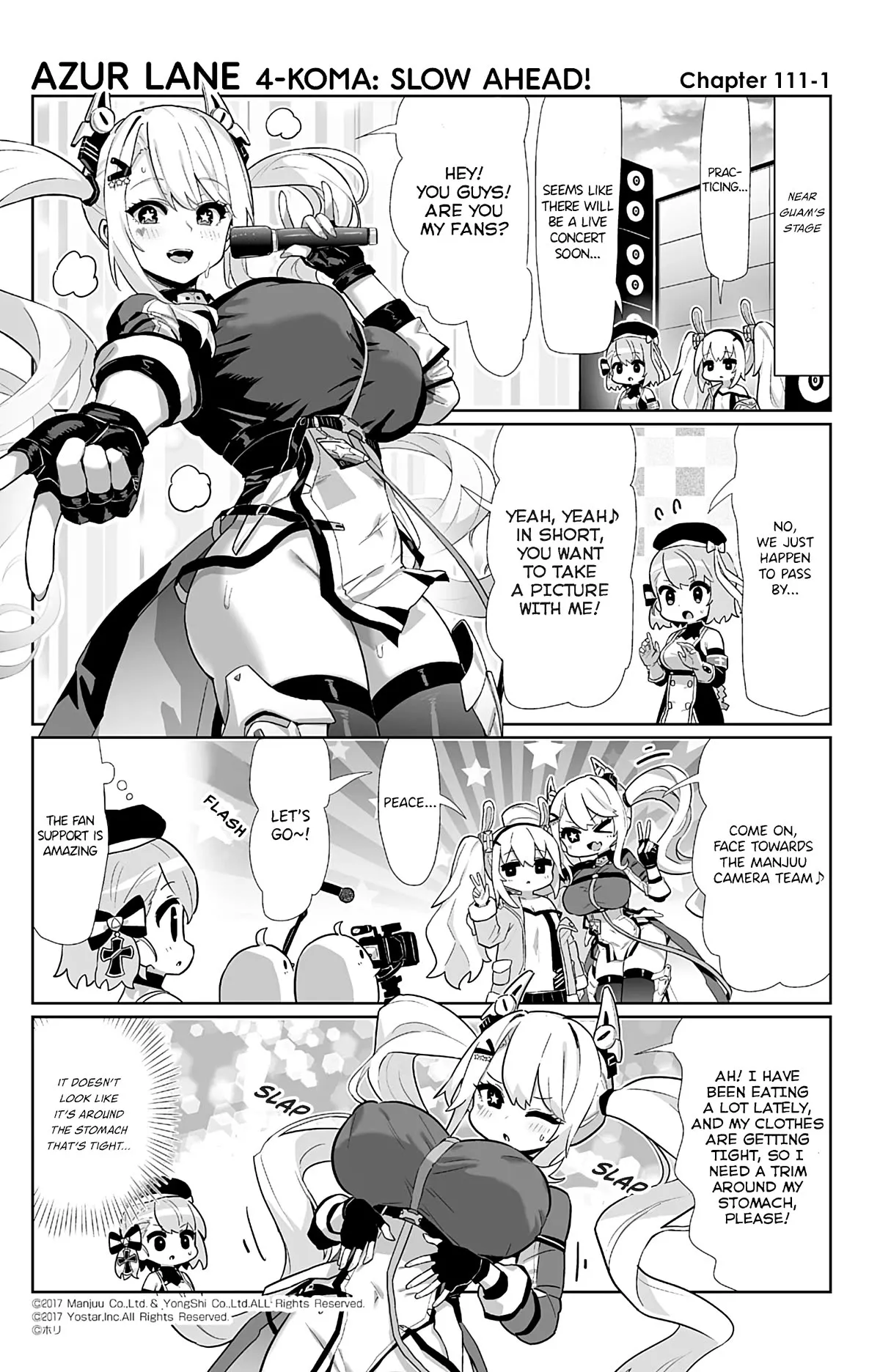 Read Azur Lane 4-koma: Slow Ahead Chapter 111 - Guam Online