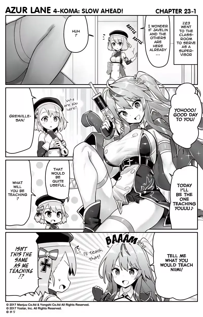 Read Azur Lane 4-koma: Slow Ahead Chapter 23 Online