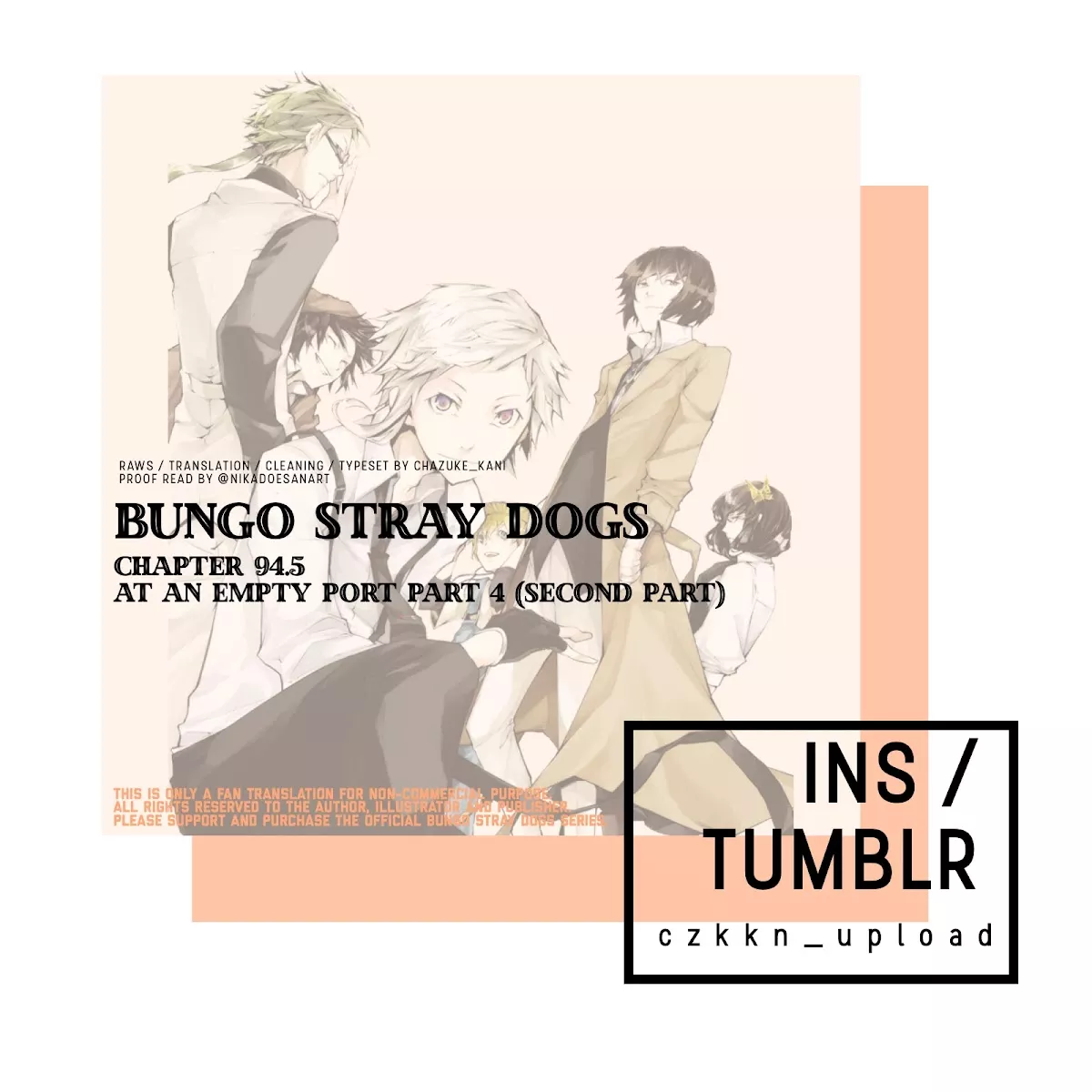 Read Bungou Stray Dogs Chapter 94.5 - At an Empty Port Part 4 (Second Part) Online