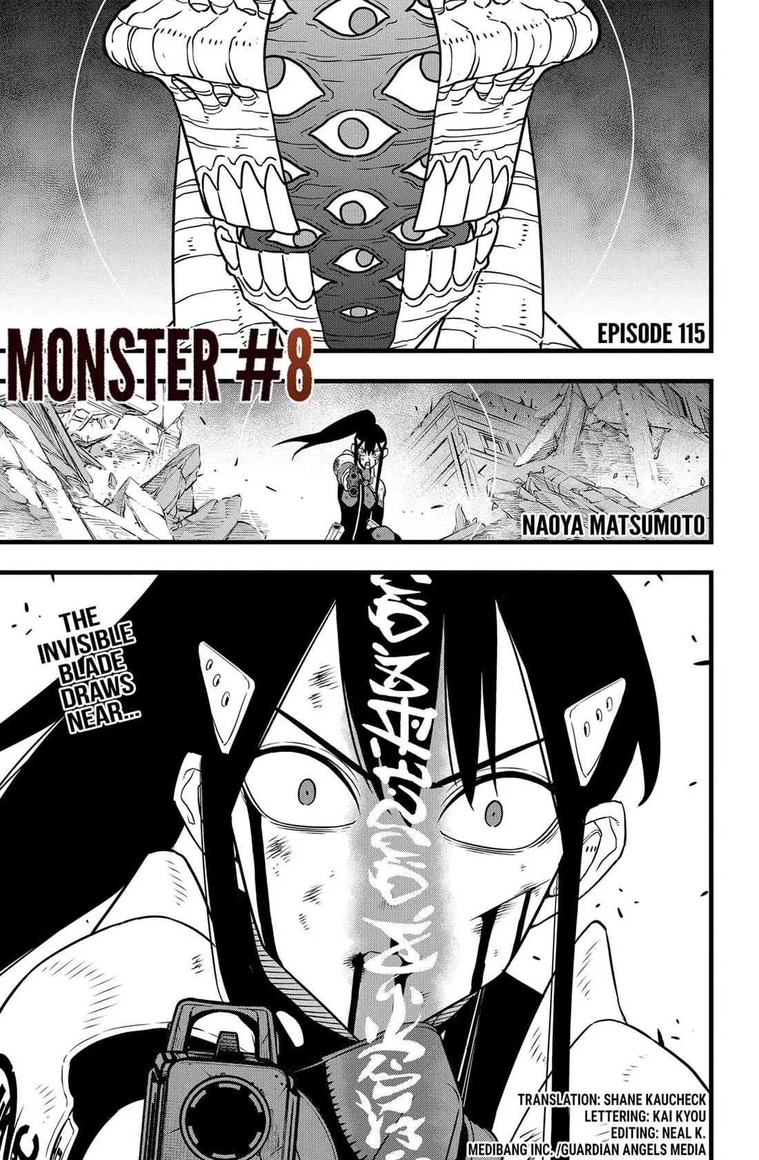 Read Kaiju No. 8 Chapter 115 Online