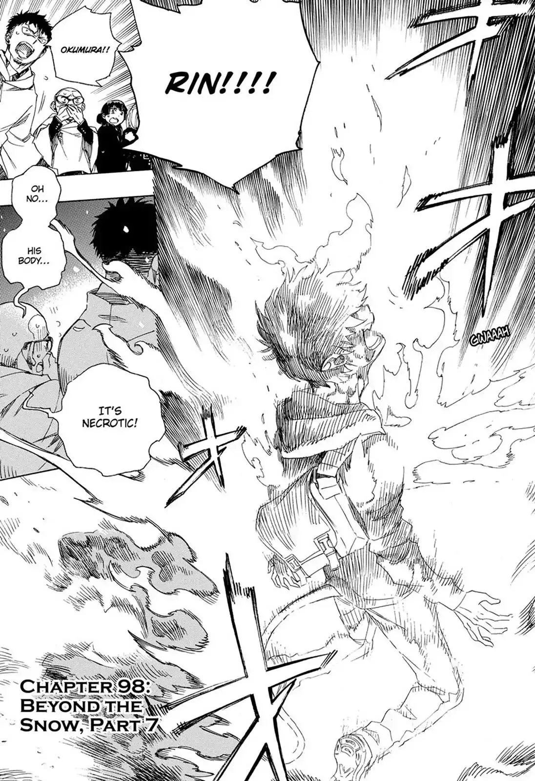 Read Ao no Exorcist Chapter 98 Online