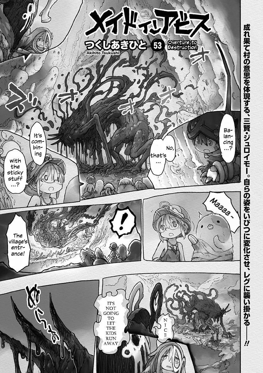 Read Made in Abyss Chapter 53 - Overture to Destruction Online