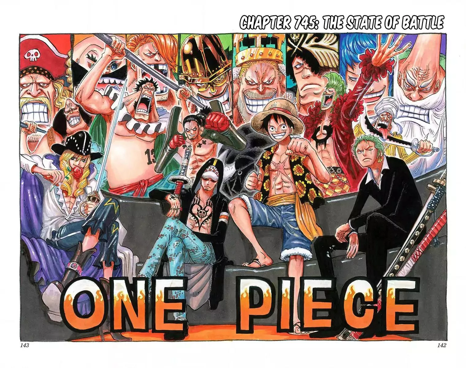 Read One Piece Chapter 750 - The State of Battle Online