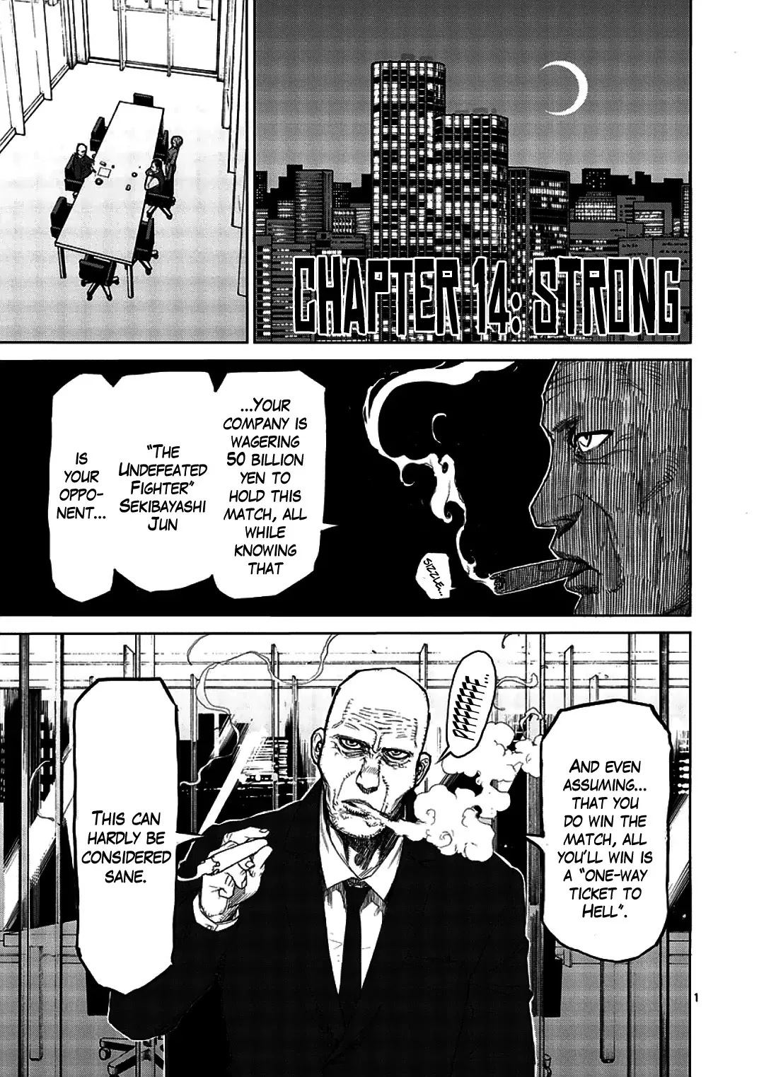 Read Kengan Ashura Chapter 14 - Strong Online