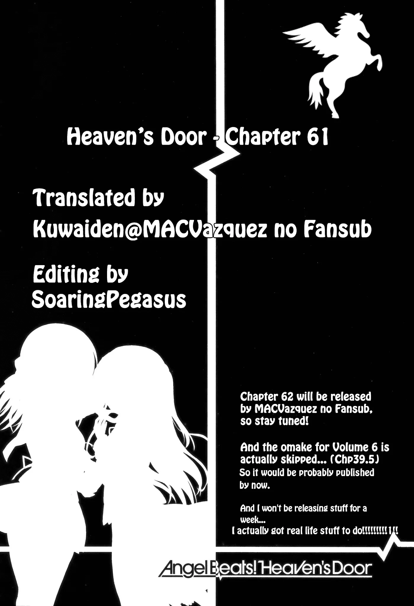 Read Angel Beats! – Heaven’s Door Chapter 61 Online