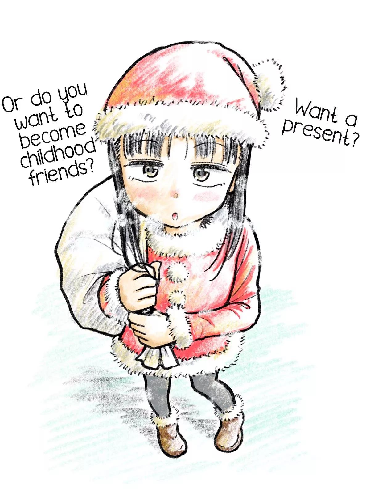 Read Starting Today She’s My Childhood Friend Chapter 21.1 - Christmas Extra Online