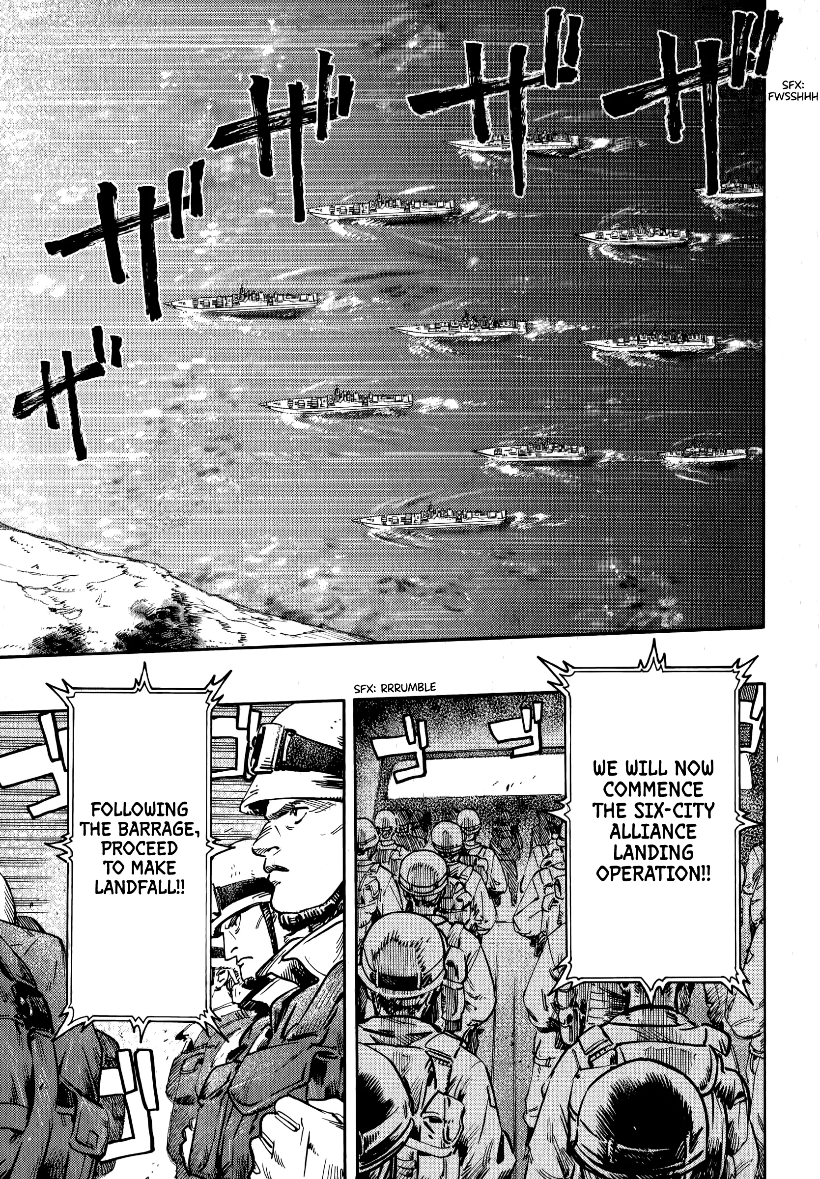 Read The Chronicle of Seven Cities Chapter 16 - Battle for Peru Strait, part ③ Online