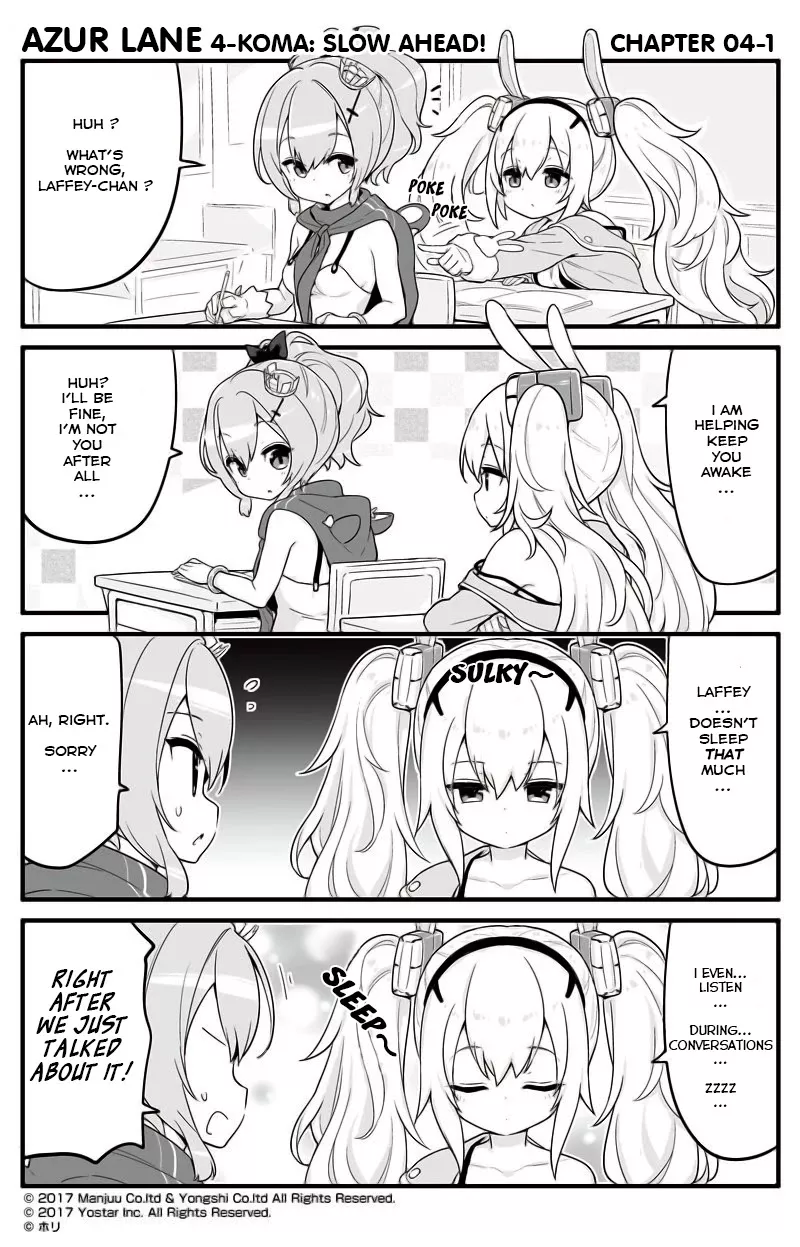 Read Azur Lane 4-koma: Slow Ahead Chapter 4 Online