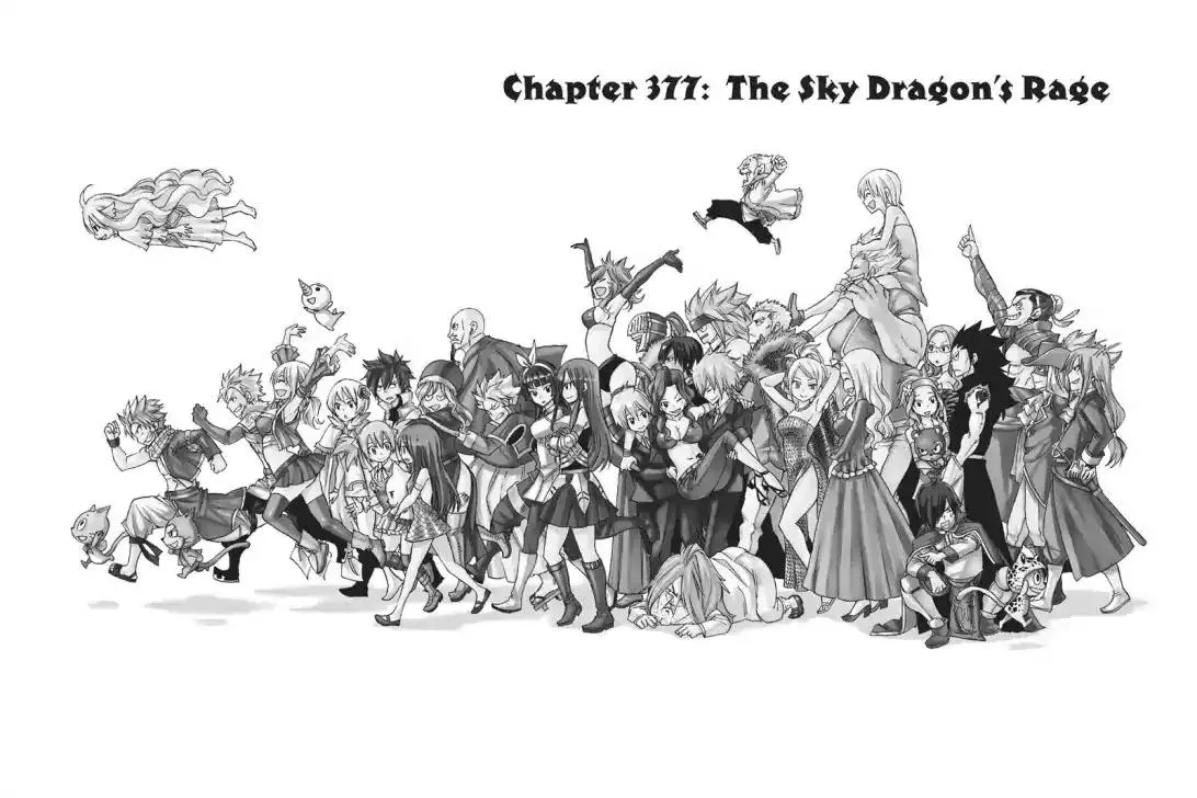 Read Fairy Tail Chapter 377 - The Wrath of The Sky Dragon Online