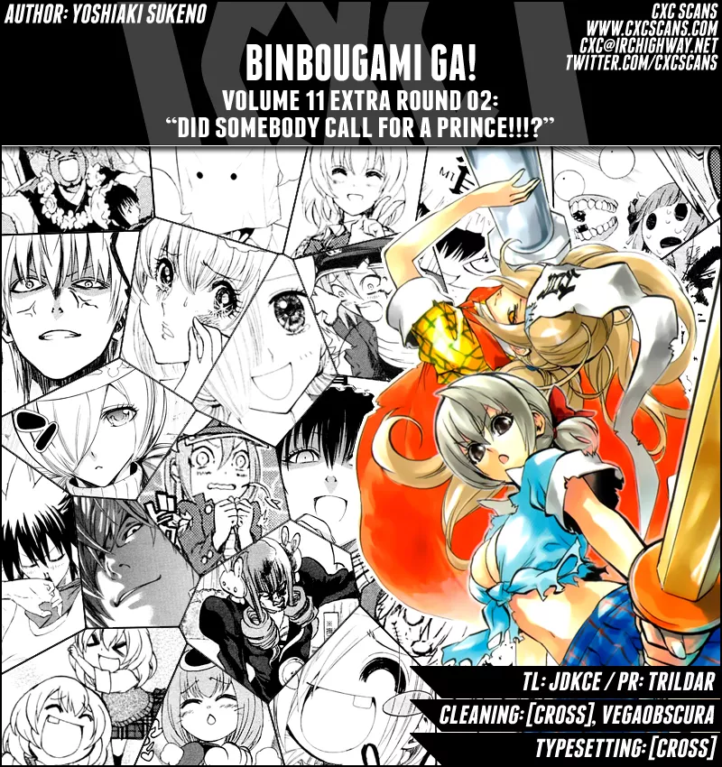 Read Binbougami ga! Chapter 51.2 - Extra Round 2: Did Somebody Call for a Prince!!! Online