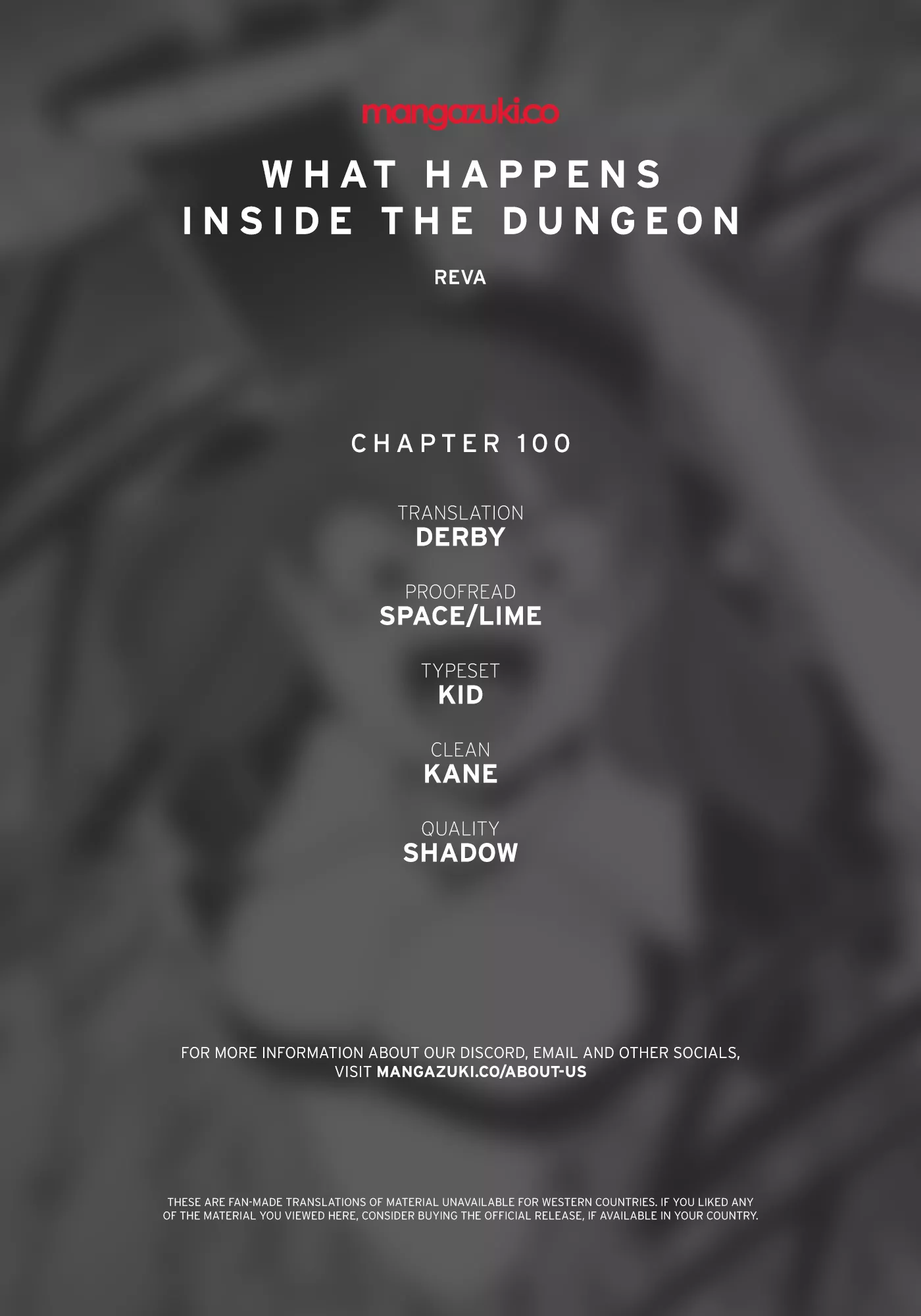 Read What Happens Inside the Dungeon Chapter 100 Online