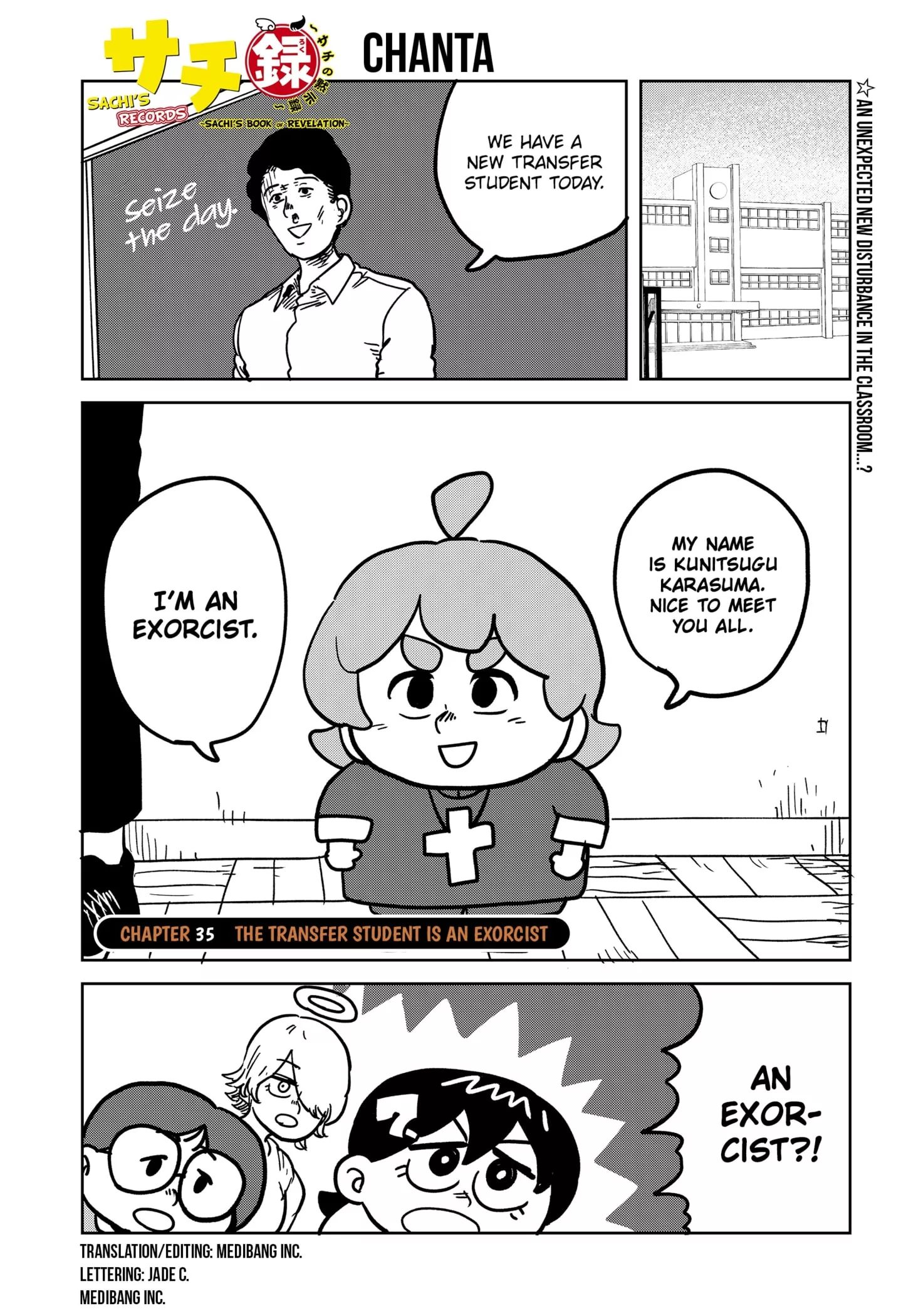 Read Sachi’s Records ~Sachi’s Book of Revelation~ Chapter 35 - The Transfer Student is an Exorcist Online