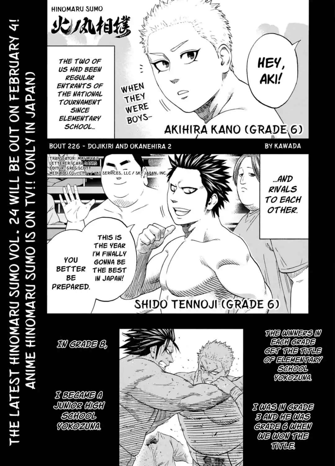 Read Hinomaru Zumou Chapter 226 - Dojikiri And Okanehira 2 Online